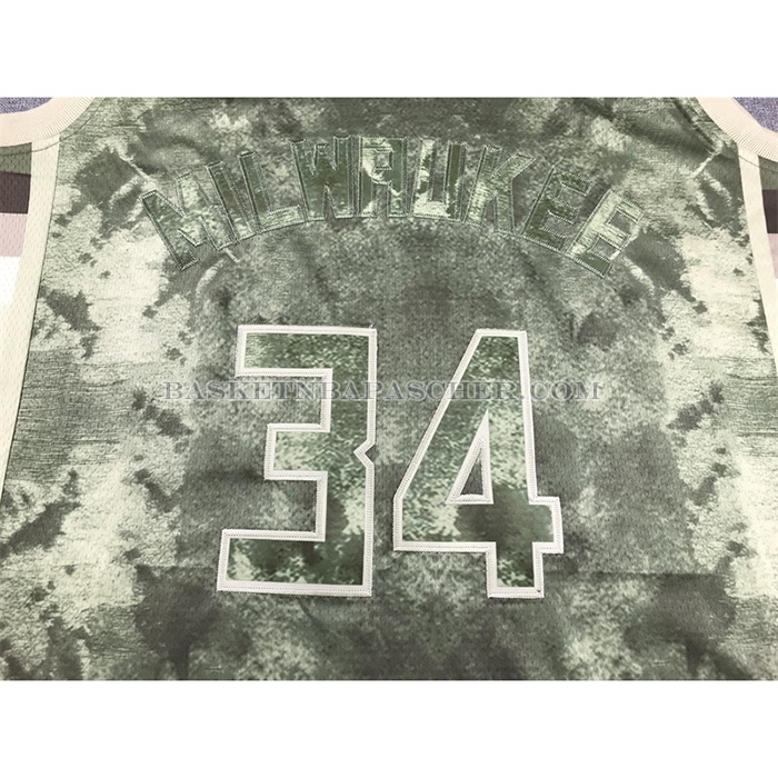 Maillot Milwaukee Bucks Giannis Antetokounmpo NO 34 Select Series 2023 Marron